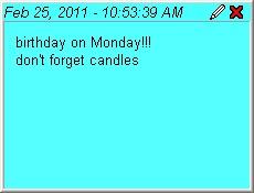 MoRUN.net Sticky Notes Lite