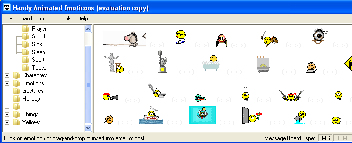 Handy Animated Emoticons - Bitterly Overpriced