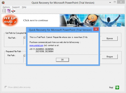 Quick Recovery for Microsoft PowerPoint